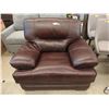 Image 1 : New Brown Down Filled Amax Leather Arm Chair