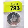 Image 1 : 1982 One Oz. .999  Silver "American Eagle" Round