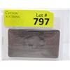 Image 1 : One Troy Oz. .999 Fine Titanium US Buffalo Bar