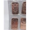 Image 2 : Ten 1 Oz. .999 Fine Copper "Indian Head" Bars