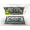 Image 1 : 2 Bank of Canada 1937 One Dollar Bank Notes