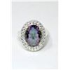 Image 1 : Rainbow Mystic Topaz Dinner Ring