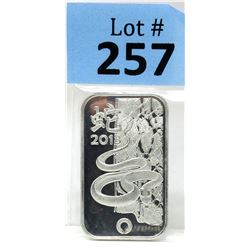 1 Oz. Rand Refinery .999 Silver Bar