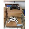 Image 1 : 5 New Xbox 360 Controllers - 1 Black & 4 Striped