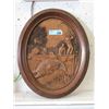 Image 1 : Kim Murray Wooden Fishing Scene Wall Plaque