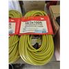 Image 1 : New 16/3 x 100 Foot Out Door Extension Cord
