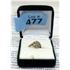 Image 2 : Ladies 10KT Gold Cocktail Ring with 15 Diamonds