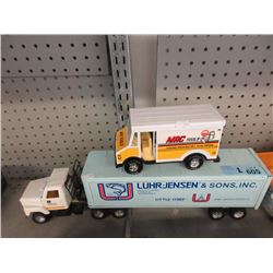 Little Chief Semi Truck & Mac Tools Van