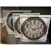 Image 1 : 2 New 18" and One 20" Wall Clock