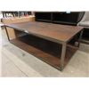 Image 1 : Large Metal Frame Coffee Table