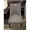 Image 1 : New Grey Fabric Upholstered Side Chair