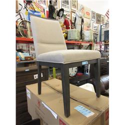 New Beige Fabric Upholstered Side Chair