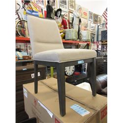 New Beige Fabric Upholstered Side Chair