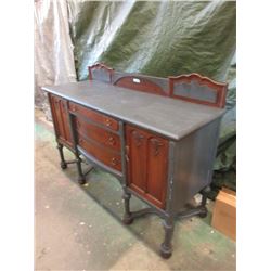 Vintage Mahogany Sideboard - 24  x 65  x 40  tall