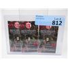 Image 1 : Three 1/4 Grain .999 Fine Gold Benchmark Tabs