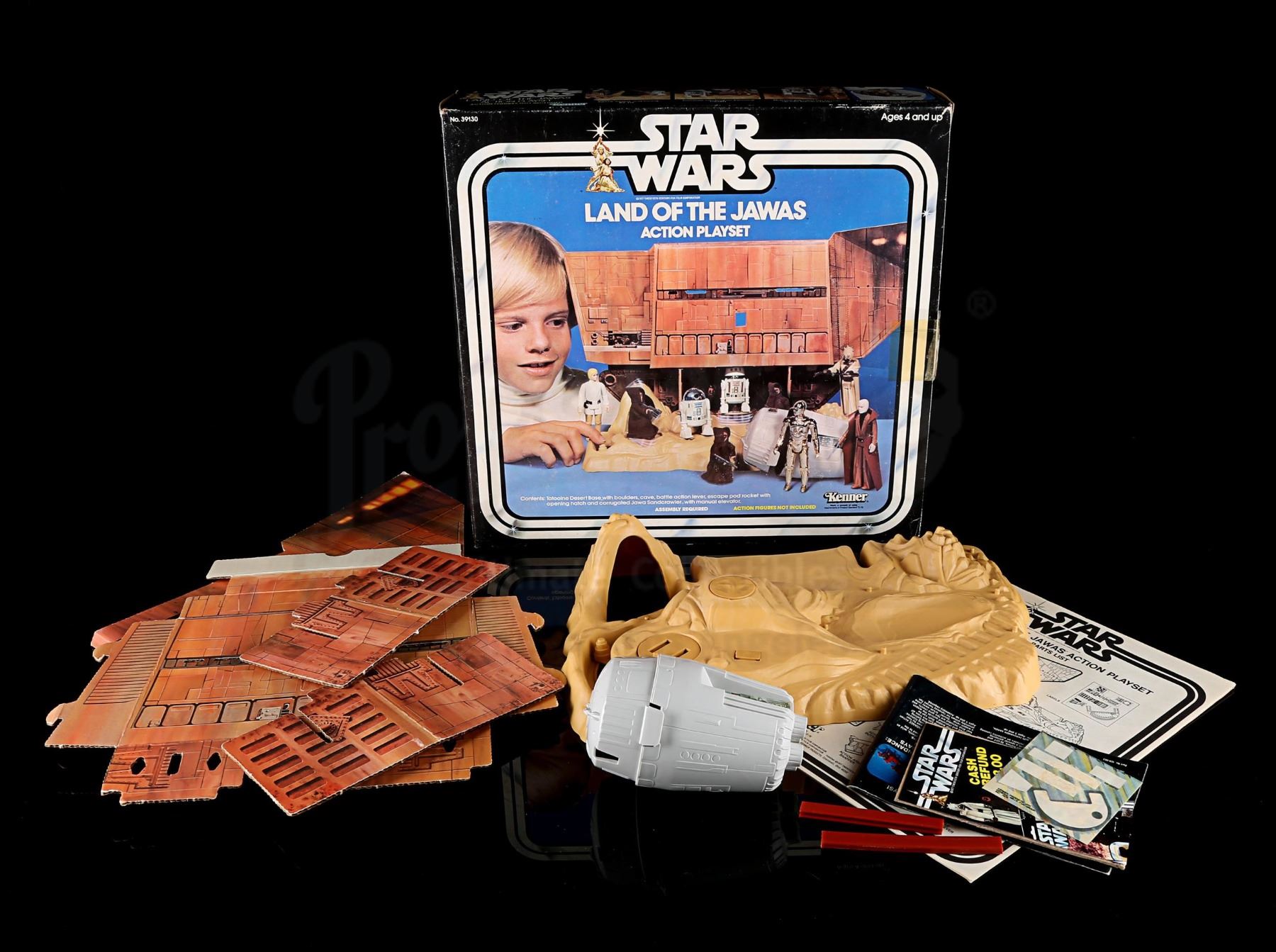 STAR WARS A NEW HOPE Land of the Jawas Action Playset