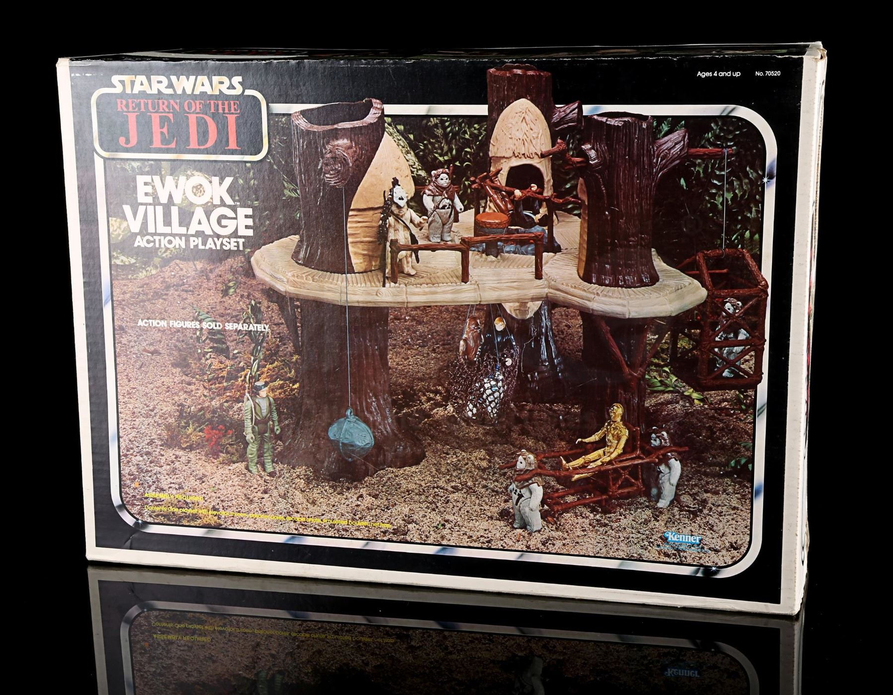 STAR WARS RETURN OF THE JEDI Ewok Village Action Playset