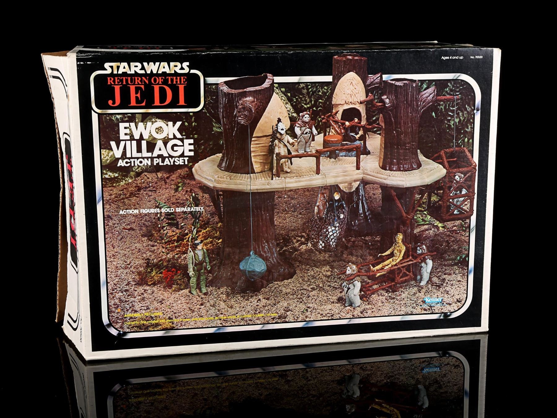 STAR WARS RETURN OF THE JEDI Ewok Village Action Playset