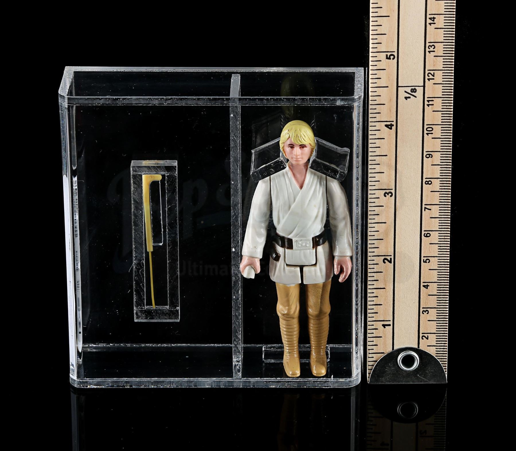 STAR WARS A NEW HOPE Loose Luke Skywalker Double Telescoping