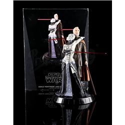 STAR WARS: ATTACK OF THE CLONES - Asajj Ventress and Count Dooku Statue