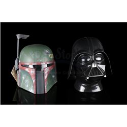 STAR WARS: RETURN OF THE JEDI - Darth Vader and Boba Fett Helmets