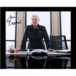 JAMES BOND: SKYFALL - Autographed Judi Dench Photograph