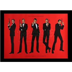 JAMES BOND: VARIOUS FILMS - German Hildeshein Exhibition Poster