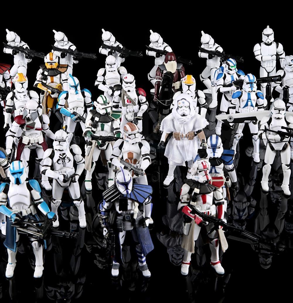 Star Wars Toys Clone Trooper Action Figures