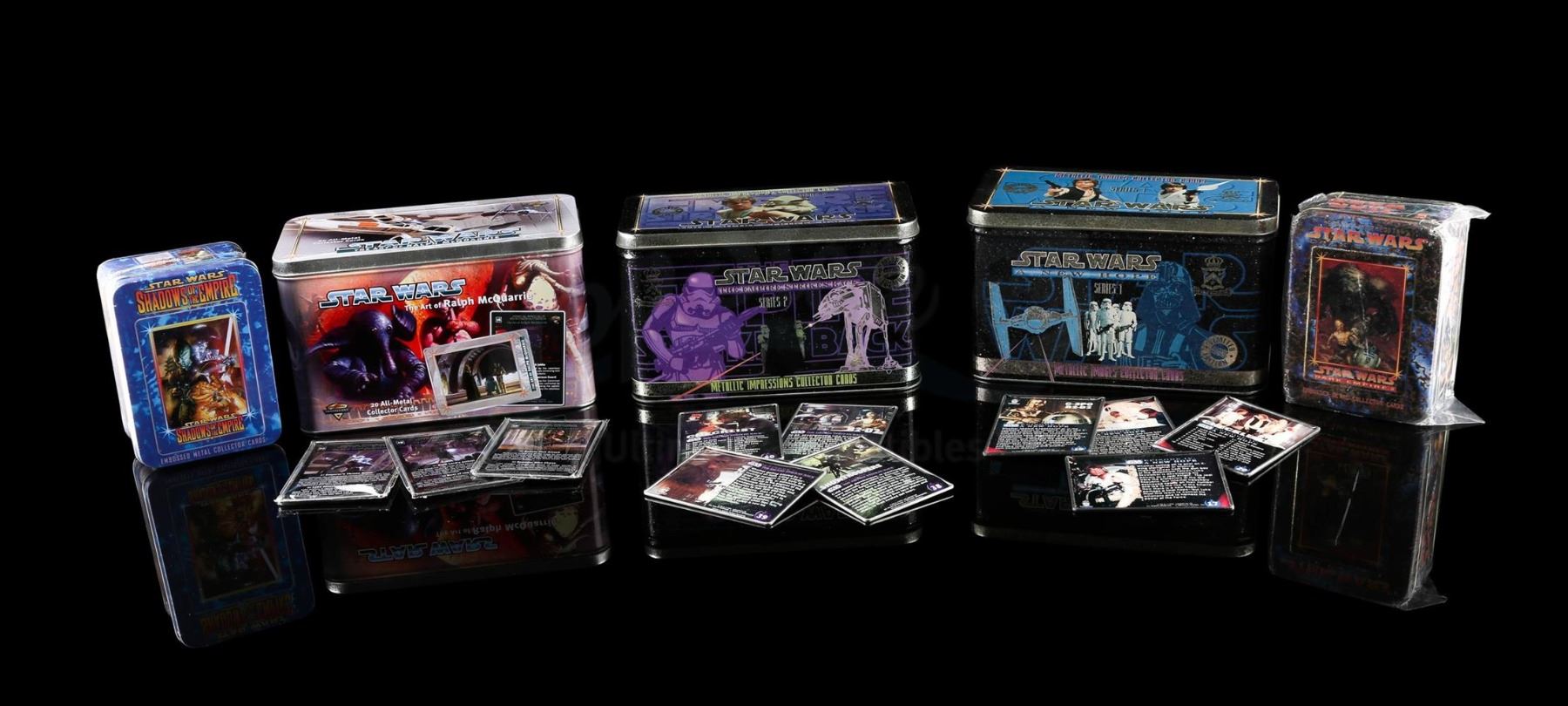 star wars metal collector cards