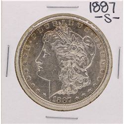 1887-S $1 Morgan Silver Dollar Coin