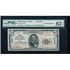 Image 1 : 1929 $5 Henderson National Bank Note PMG 63EPQ