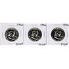 Image 1 : Lot of (3) 1956 Proof Franklin Half Dollar Coins