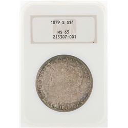 1879-S $1 Morgan Silver Dollar Coin NGC MS65