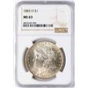 Image 1 : 1883-O $1 Morgan Silver Dollar Coin NGC MS63