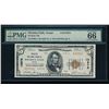 Image 1 : 1929 $5 Wichita Falls National Bank Note PMG 66EPQ