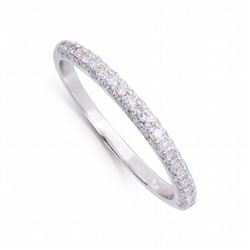 14KT White Gold 0.37ctw Diamond Ring