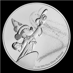 2019 $2 Disney Mickey Mouse Fantasia Niue Silver Coin