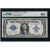 Image 1 : 1923 $1 Silver Certificate PMG 64EPQ