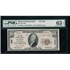 Image 1 : 1929 $10 Sharon National Bank Note PMG 63EPQ