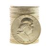 Image 1 : Roll of (20) Brilliant Uncirculated 1948-D Franklin Half Dollar Coins