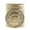 Image 2 : Roll of (20) Brilliant Uncirculated 1948-D Franklin Half Dollar Coins