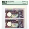 Image 1 : Banco De Angola, 1973 Progress Specimen/Proof Uncut Pair.