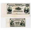 Image 1 : El Banco De La Provincia De Buenos Aires, 1883 Proof Banknote Pair.