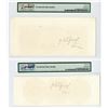 Image 2 : Halifax Banking Co., 18xx, 1850-60s Proof Uniface Front and Back banknotes.