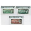 Image 1 : Bank of Canada, 1954 Modified Portrait Replacement * Note Banknote Trio.