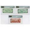 Image 2 : Bank of Canada, 1954 Modified Portrait Replacement * Note Banknote Trio.