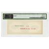 Image 2 : Central Bank of China, Unlisted Essay Specimen/Proof Banknote, 1949 Gold Chin Yuan Issue.