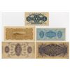 Image 2 : Mengchiang Bank... 1938-1945. Quintet of Issued Banknotes.