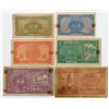 Image 1 : Sinkiang Commercial and Industrial Bank. 1939. Group of 6 Issued Banknotes.