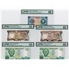 Image 1 : Central Bank of Cyprus, 1976 to 2005 Graded Banknote Quintet.